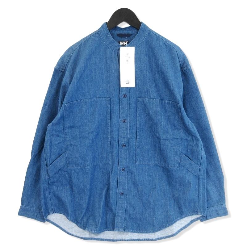 未使用 HELLY HANSEN ヘリーハンセン フレームプルーフデニムシャツ