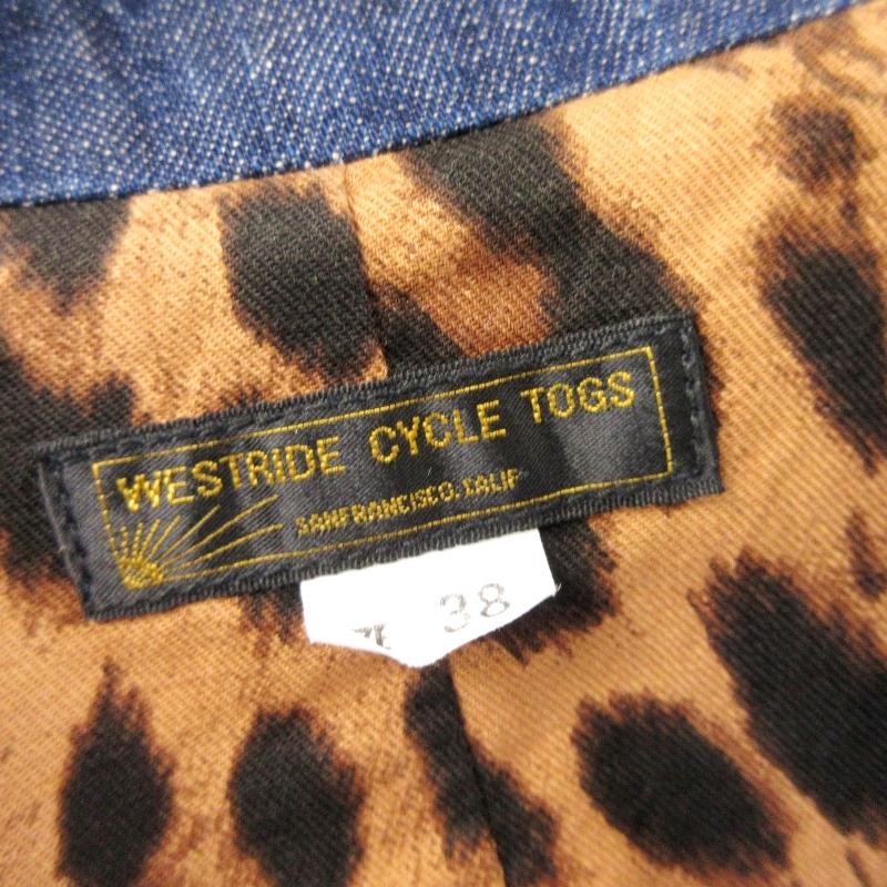 未使用 WEST RIDE ウエストライド デニムジャケット MB1513 THICK 