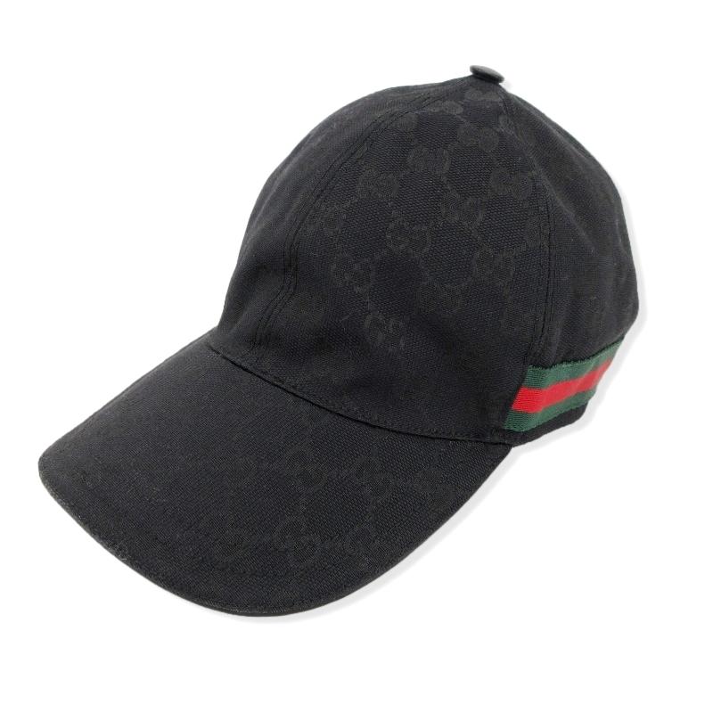 美品✨GUCCI グッチ キャンバス ベースボールキャップ シェリー GG GUCCI グッチ ベースボールキャップ GGキャンバス 200035