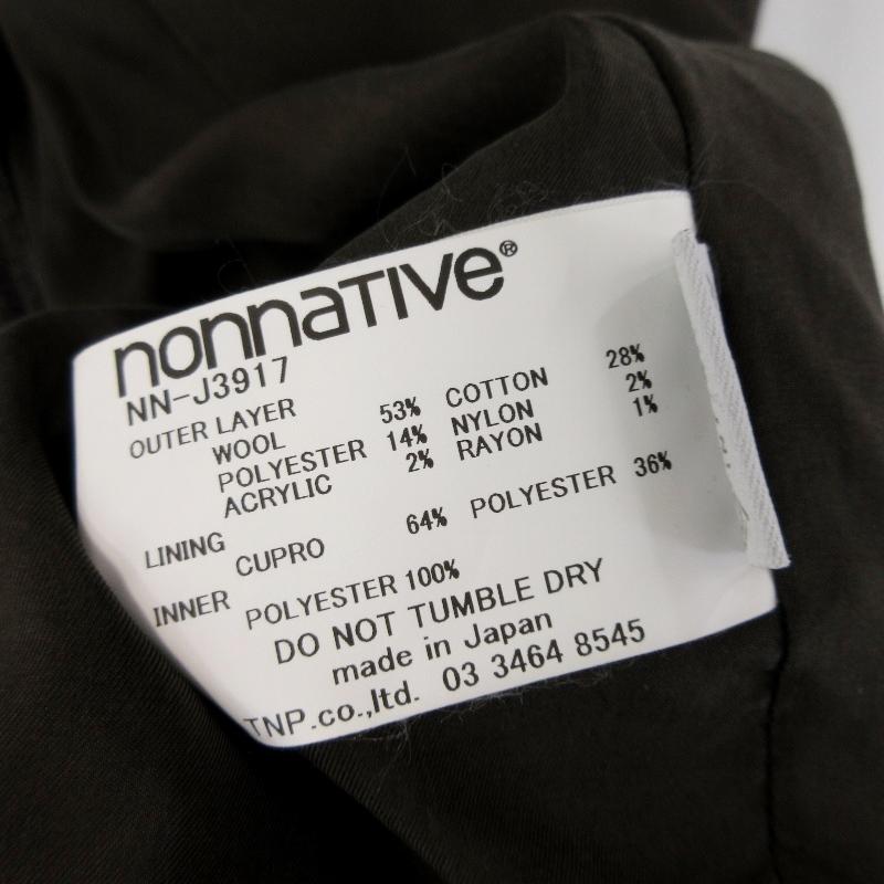 nonnative PLOUGHMAN COAT ゴアテックス　コート nonnative PLOUGHMAN COAT ゴアテックス コート nonnative