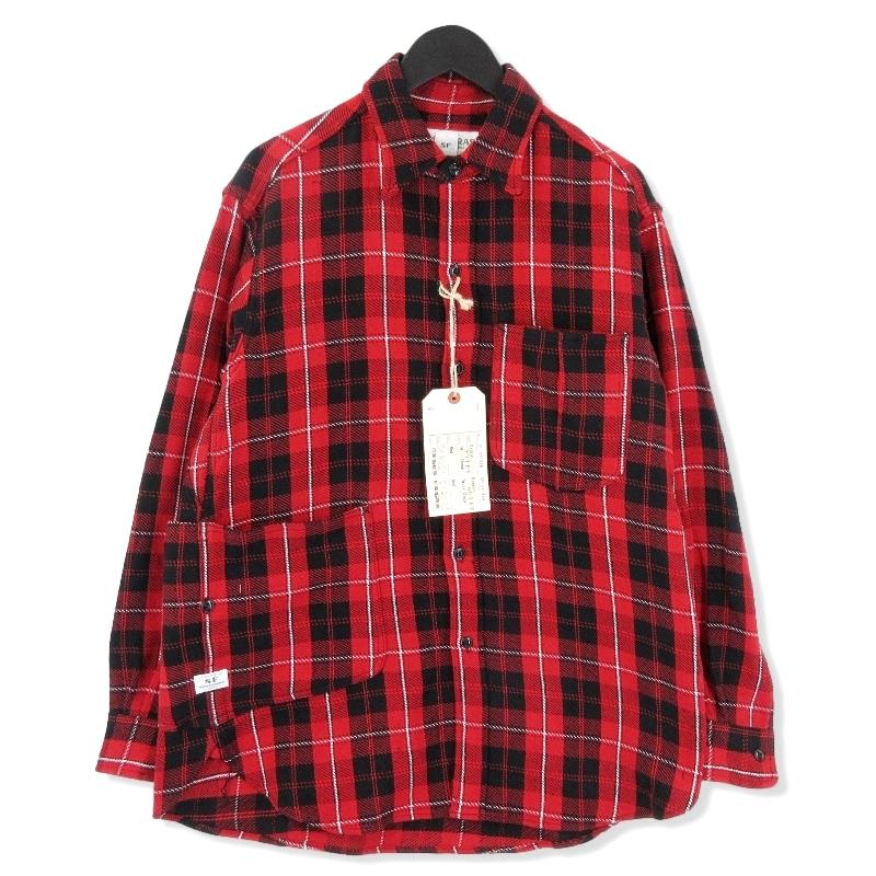 SASSAFRAS 未使用 ササフラス ディギンシャツ SF-221956 Diggin SHIRT  