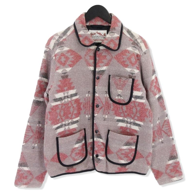 CALEE 美品 キャリー ビーチタイプジャケット CL-16AW045 NATIVE 