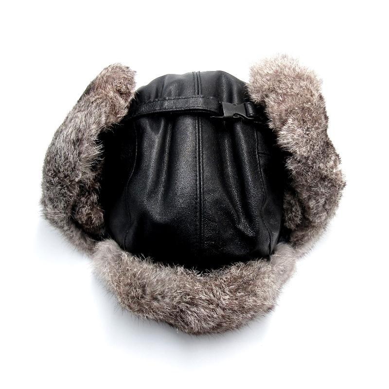 Wigens ヴィゲーンズ レザー ワークキャップ パイロットキャップ 耳