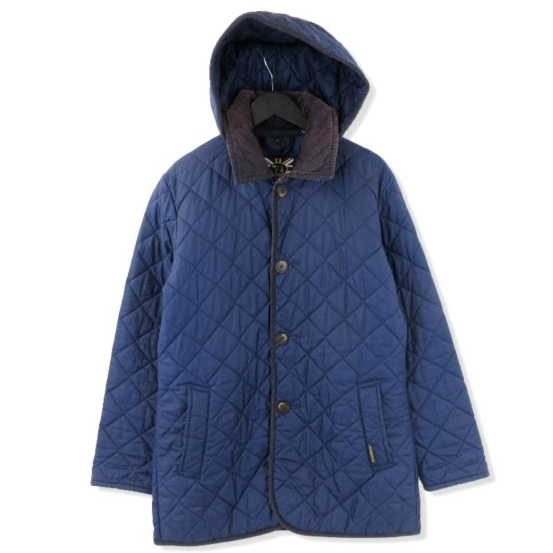 美品【ラベンハム】(38/M) キルティングジャケット SUFFOLK フード付