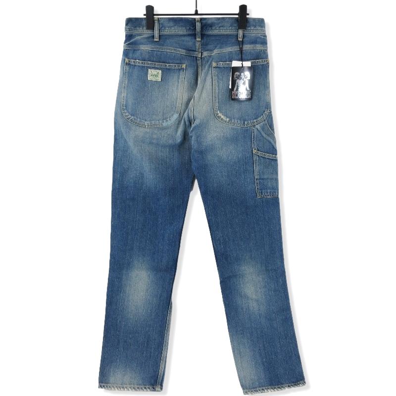 HYSTERIC GLAMOUR◇ボトム/31/コットン/IDG/無地/0253AP06 HYSTERIC