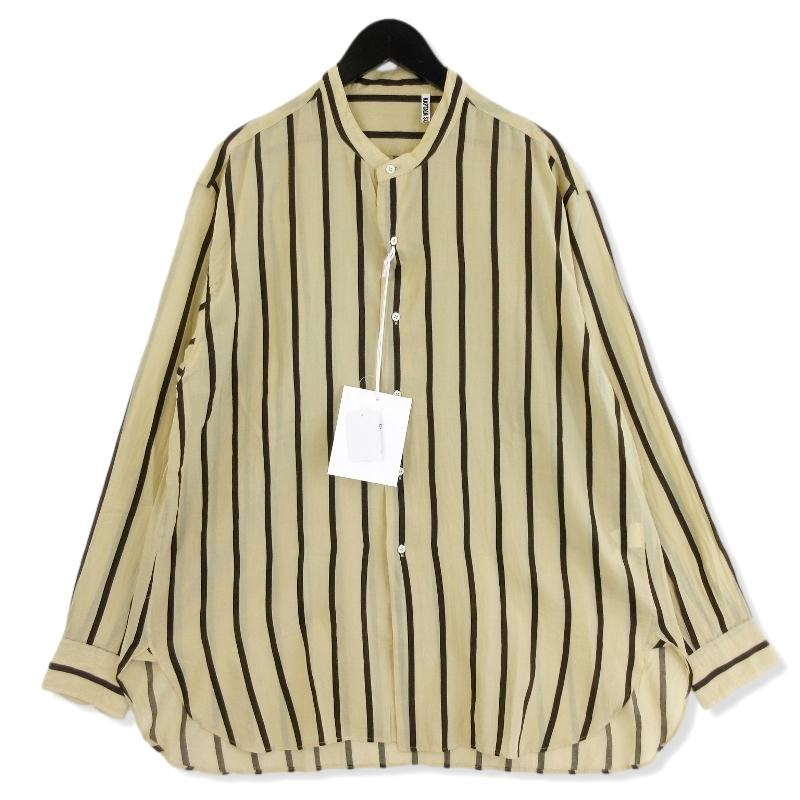 KAPTAIN SUNSHINE 23SS コットンシルク バンドカラーシャツ Kaptain Sunshine（キャプテン サンシャイン）の「KAPTAIN SUNSHINE