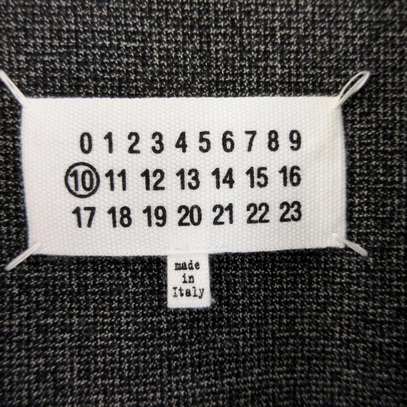 美品 Maison Margiela メゾンマルジェラ ノーカラージャケット 美品 Maison Margiela メゾンマルジェラ ノーカラージャケット
