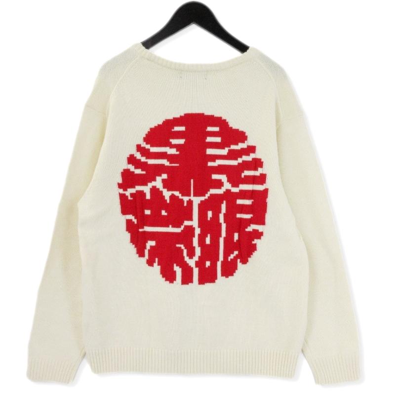 未使用 BLACKEYEPATCH ブラックアイパッチ KAMON KNIT SWEATER