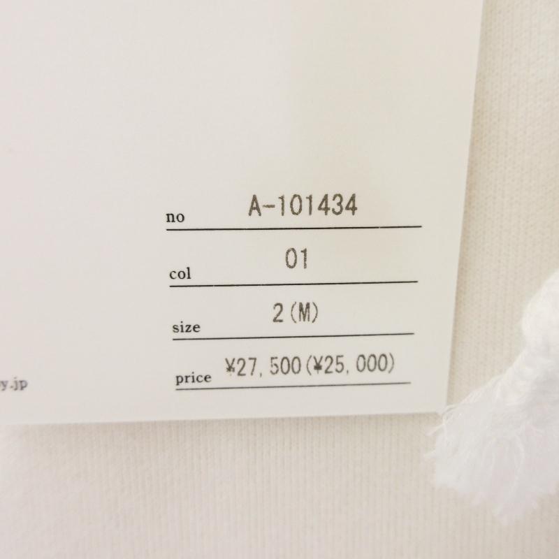 未使用 SABY サバイ TWOTONE HOODED SHIRT A-101434 フードスウェット プルオーバーパーカー 日本製 ...