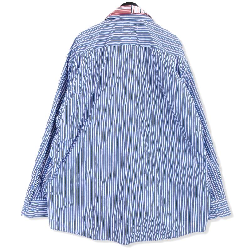 ヘドメイナー3レイヤードストライプシャツ ヘドメイナー3レイヤードストライプシャツ