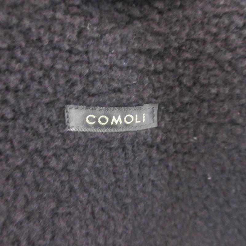 COMOLI コモリ コットンシルク トラックジャケット W03-04003 COMOLI コモリ コットンシルク トラックジャケット W03-04003