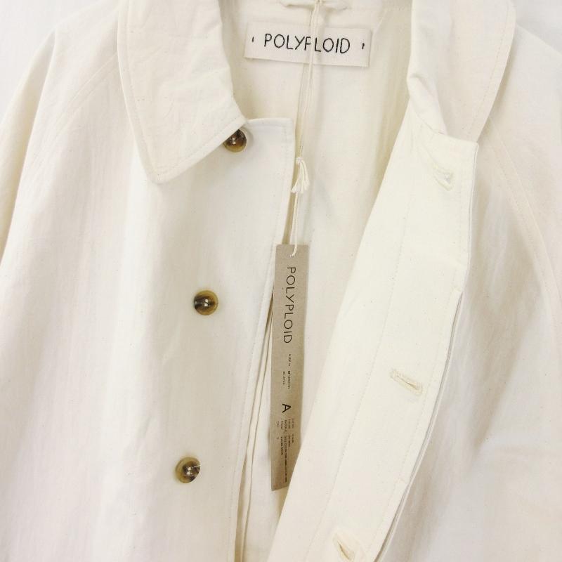 未使用 POLYPLOID ポリプロイド ロングコート 01-A-08 LONG COAT 