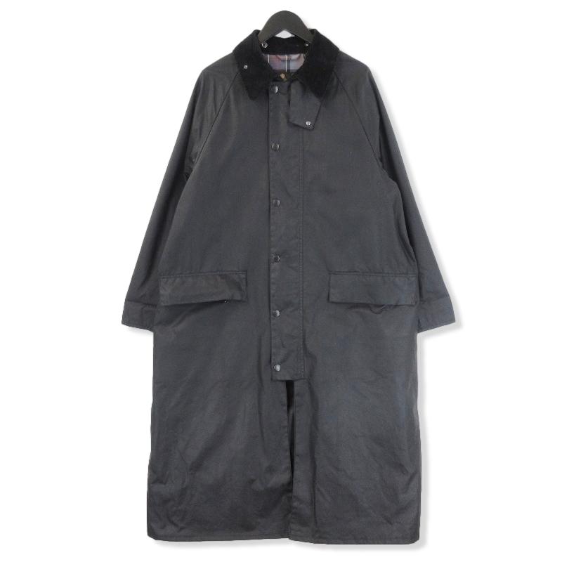 Barbour 美品 バブアー オイルドロングジャケット 222MWX1674 BURGHLEY 