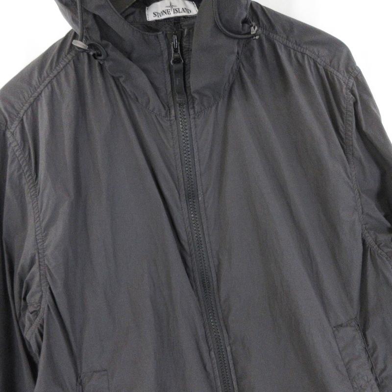 STONE ISLAND ストーンアイランド ガーメントダイ フーディー ナイロン 
