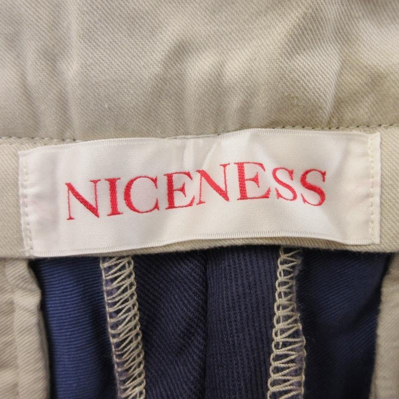 新品未使用タグ付き NICENESS shorter カラードスラックスNEAT niceness / ナイスネス 通販します。神戸 ノマド