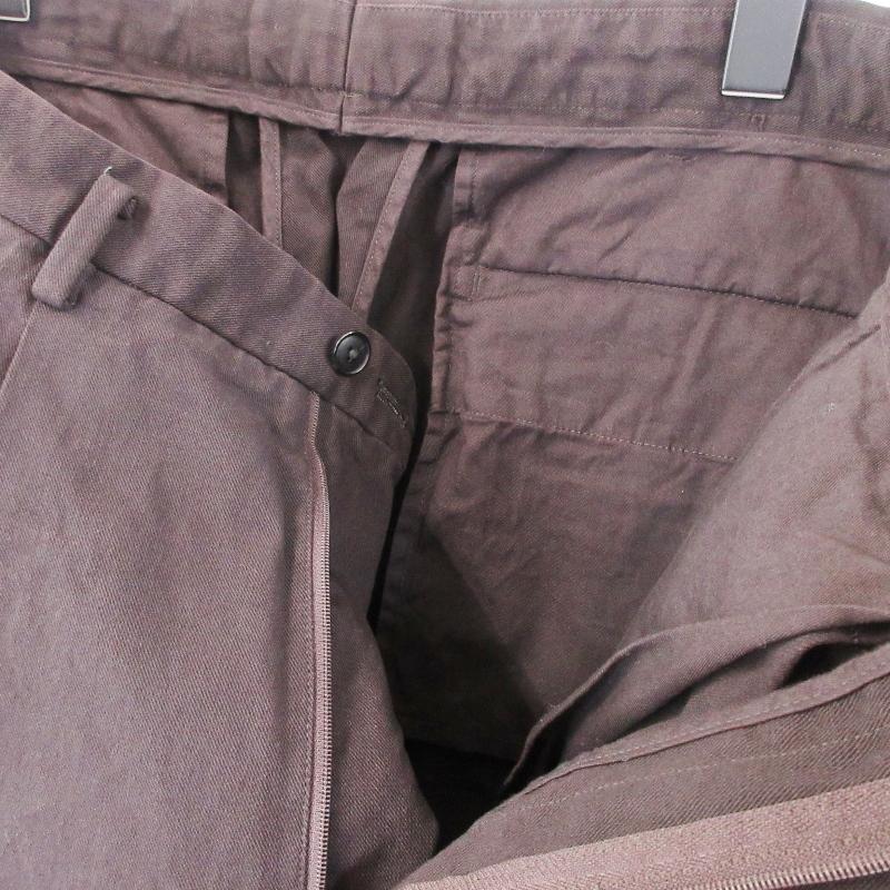 【美品】HEUGN TROUSER006 HEUGN(ユーゲン) TROUSER 006ワイドパンツ グレー サイズ 1