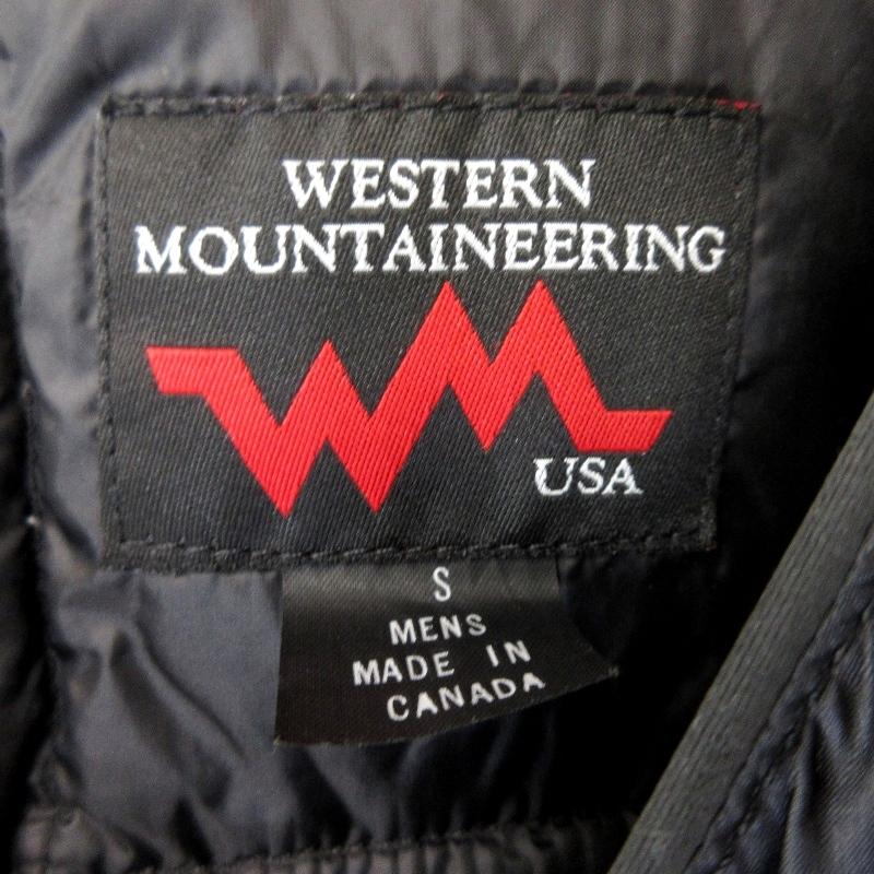 WESTERN MOUNTAINEERING ウエスタンマウンテニアリング ダウンベスト Flash Vest フラッシュベスト 軽量 カナダ