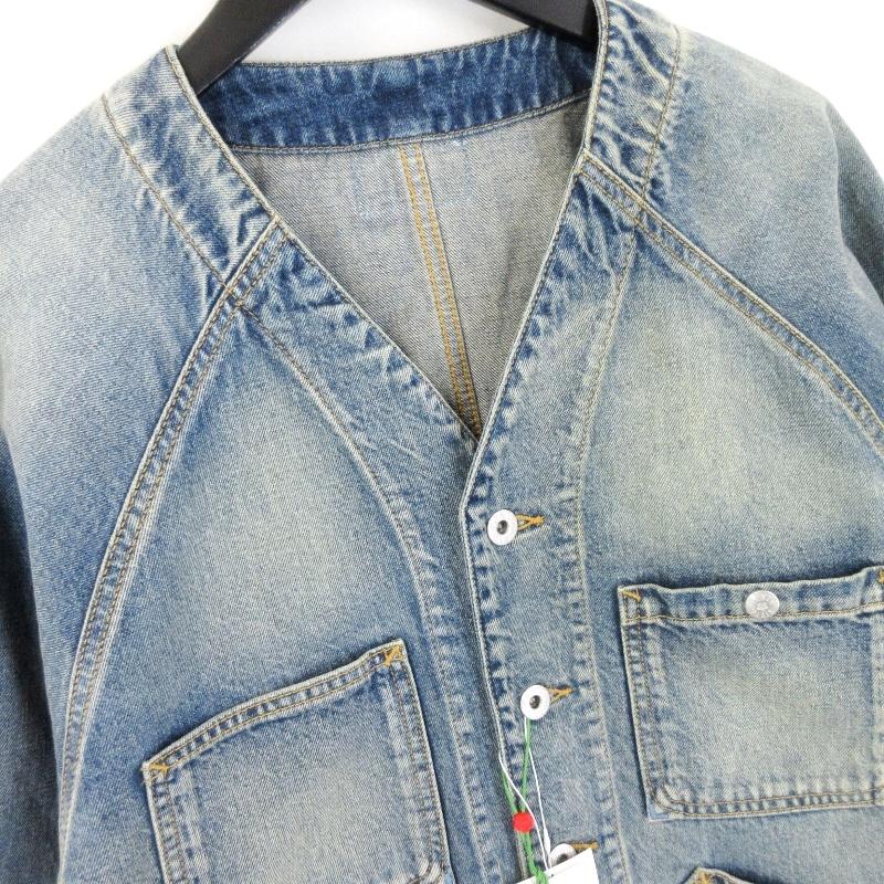 未使用 KENZO ケンゾー デニムジャケット FD65DV1066B7 DENIM WORK