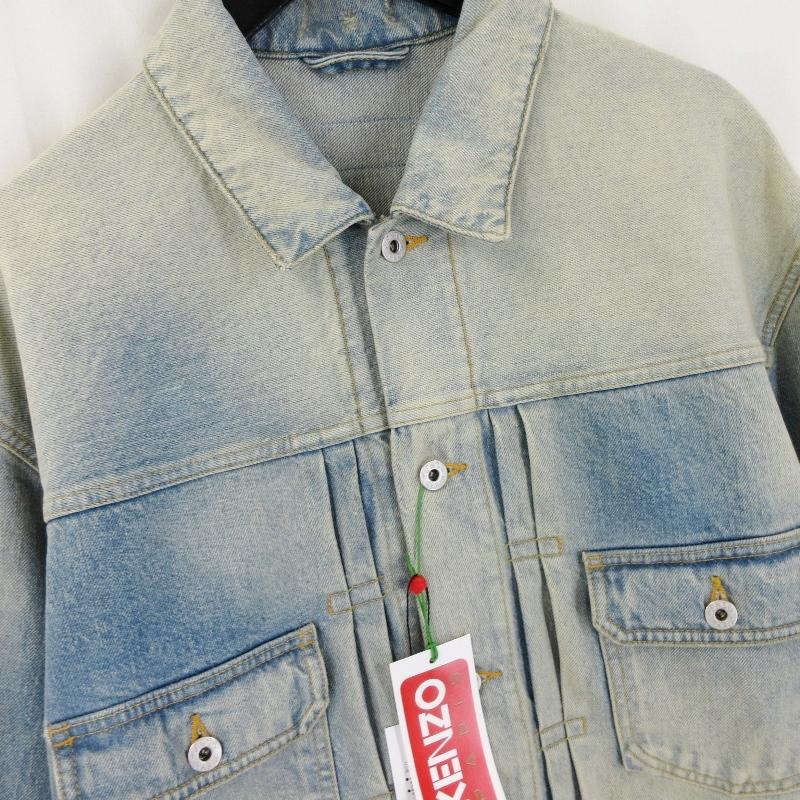 未使用 KENZO ケンゾー デニムジャケット FD55DV3036A4 STONE 未使用 KENZO ケンゾー デニムジャケット FD55DV3036A4 STONE