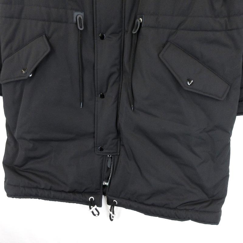 1 KENZO ケンゾー シンプルモッズコート ブラック