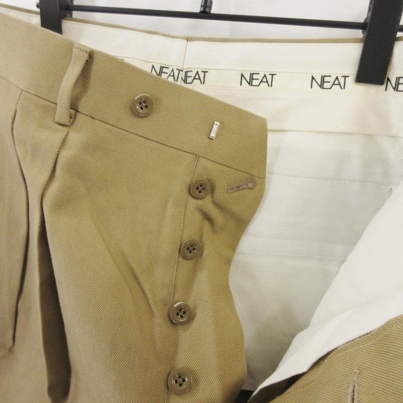 未使用 NEAT ニート Sustainable Drill Twill Cotton Wide Type1 23 