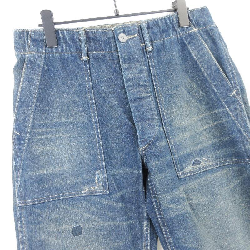 RRL Ralph Lauren ダブルアールエル ベイカーパンツ リペア RRL Ralph Lauren ダブルアールエル ベイカーパンツ リペア