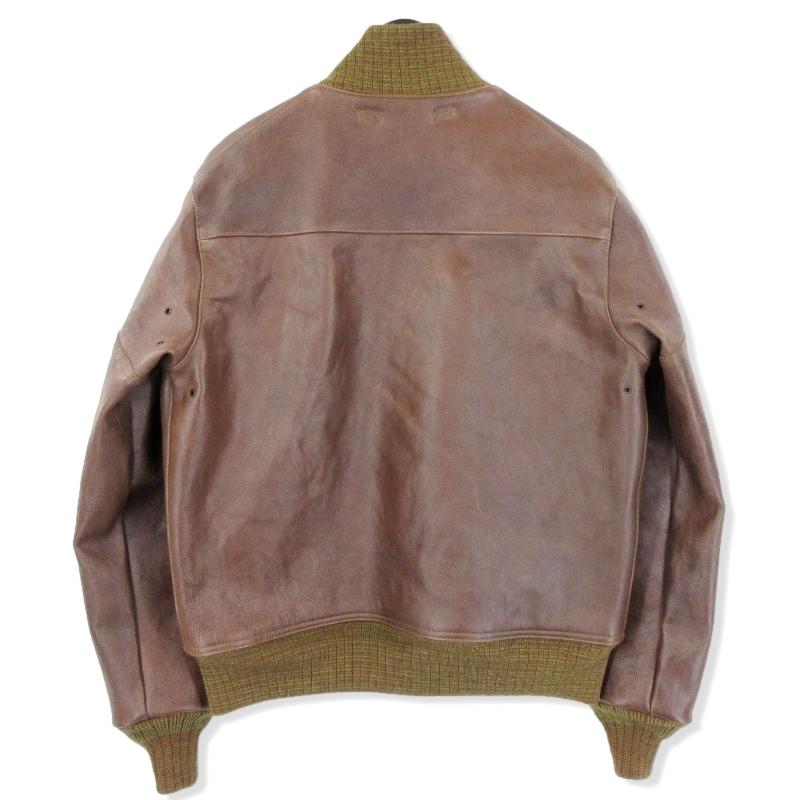 40 バズリクソンズ A-1 フライトジャケット　ホースハイド 40 バズリクソンズ A-1 フライトジャケット ホースハイド - メルカリ