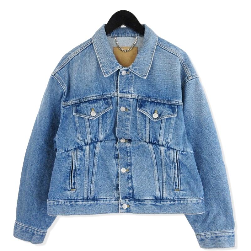 BALENCIAGA バレンシアガ デニムジャケット 446443 TSB06 再構築 BALENCIAGA バレンシアガ デニムジャケット 446443 TSB06 再構築