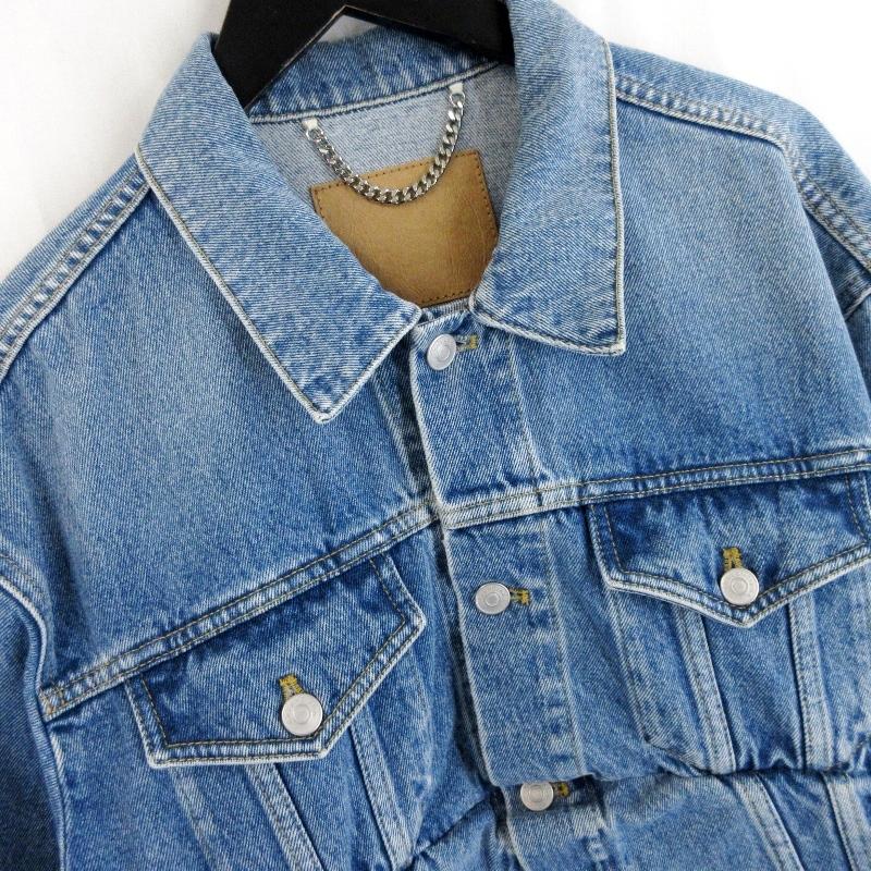 BALENCIAGA バレンシアガ デニムジャケット 446443 TSB06 再構築 BALENCIAGA バレンシアガ デニムジャケット 446443 TSB06 再構築