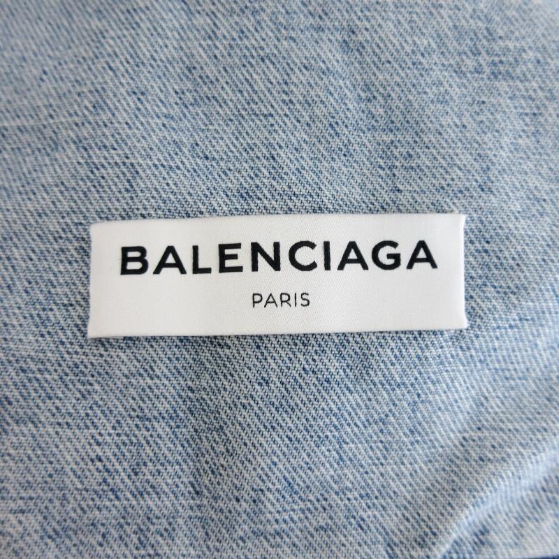 BALENCIAGA バレンシアガ デニムジャケット 446443 TSB06 再構築 