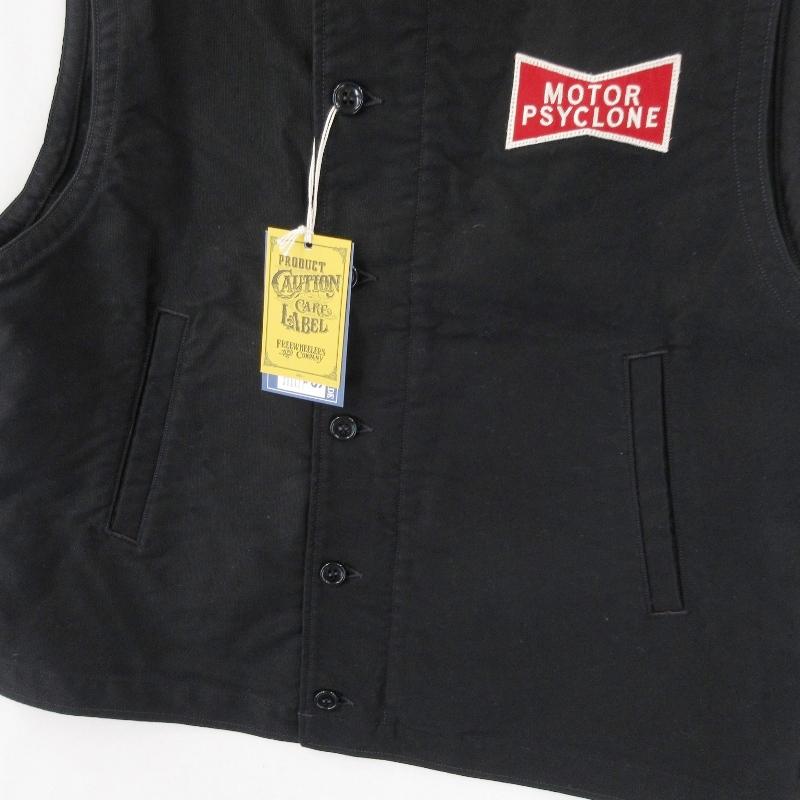 【極美品】FREEWHEELERS MOTOR PSYCLONE ベスト 42 FREE WHEELERS/フリーホイーラーズ】2023SS「Deck Worker Vest