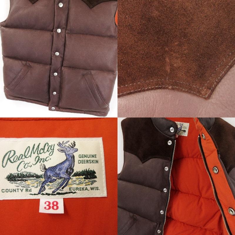 マッコイ 美品 THE REAL McCOY'S リアルマッコイズ レザー マッコイ 美品 THE REAL McCOY'S リアルマッコイズ レザー