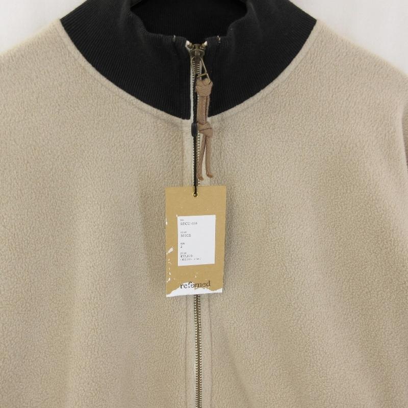 未使用 REFOMED リフォメッド フリースジャケット RECU-006 USED加工  