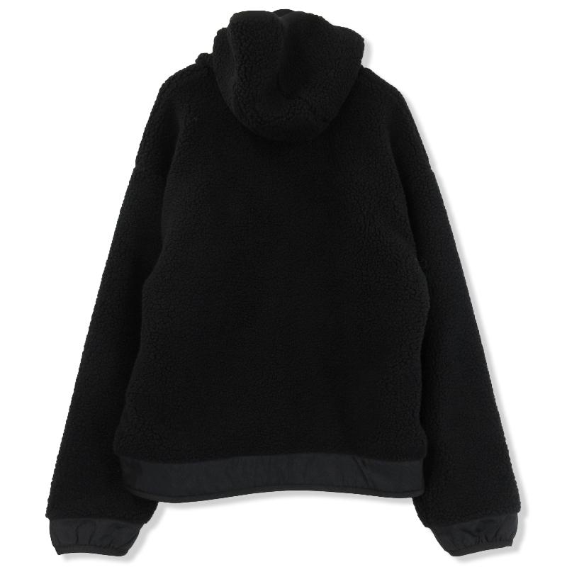 THE BLACK EYE PATCH ナイロンボアジャケット 黒 原宿店購入 新品未使用！ BLACKEYEPATCH ボアフリースジャケット 【公式通販】