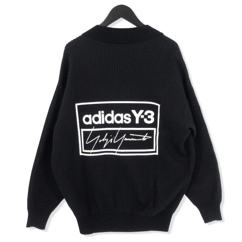 美品 Y-3 ワイスリー テック ニット カーディガン FJ0380 U TECH 美品 Y-3 ワイスリー テック ニット カーディガン FJ0380 U TECH