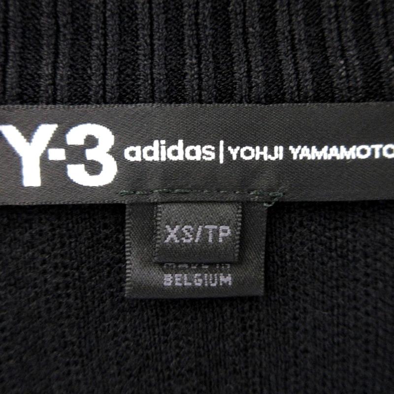 美品 Y-3 ワイスリー テック ニット カーディガン FJ0380 U TECH 美品 Y-3 ワイスリー テック ニット カーディガン FJ0380 U TECH