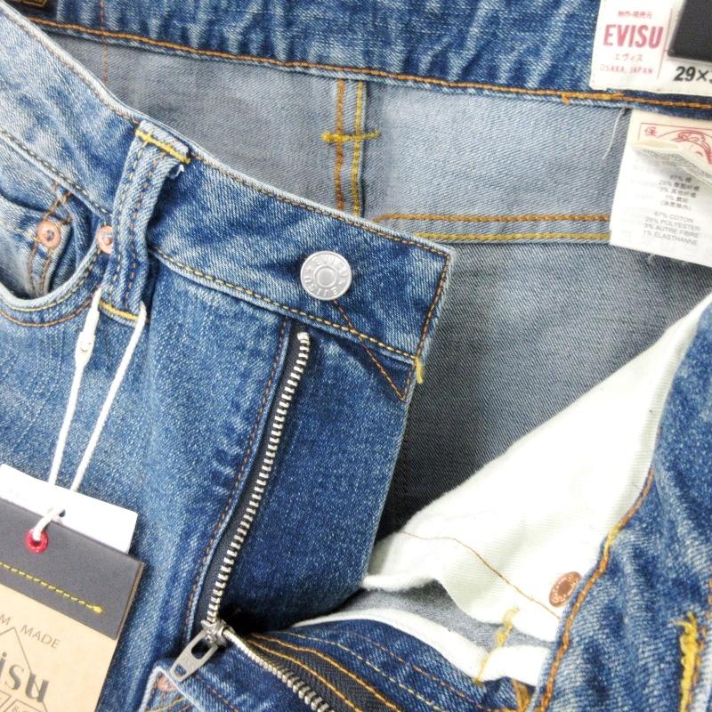 EVISU 未使用 エヴィス シーガルプリント デニムスキニーパンツ EVISU 未使用 エヴィス シーガルプリント デニムスキニーパンツ