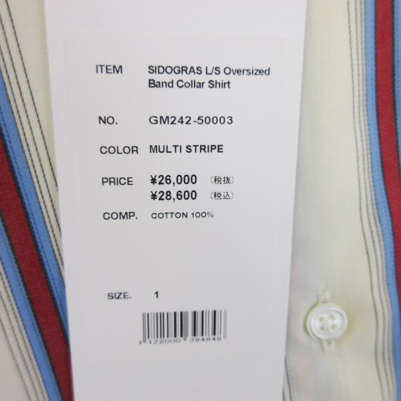未使用 Graphpaper グラフペーパー SIDOGRAS L/S Oversized Band  