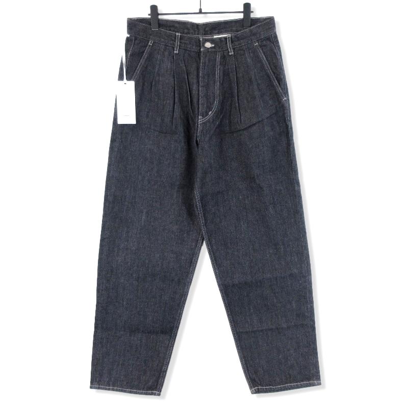未使用 Graphpaper グラフペーパー Colorfast Denim Two Tuck 未使用 Graphpaper グラフペーパー Colorfast Denim Two Tuck