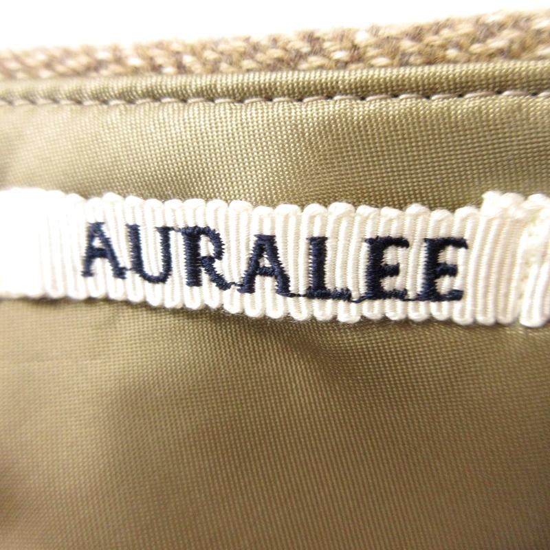 【美品✨】オーラリー 22AW カシミヤ混 ウール ツイード スラックス AURALEE(オーラリー) 22AW「ORGANIC COTTON CASHMERE WOOL TWEED