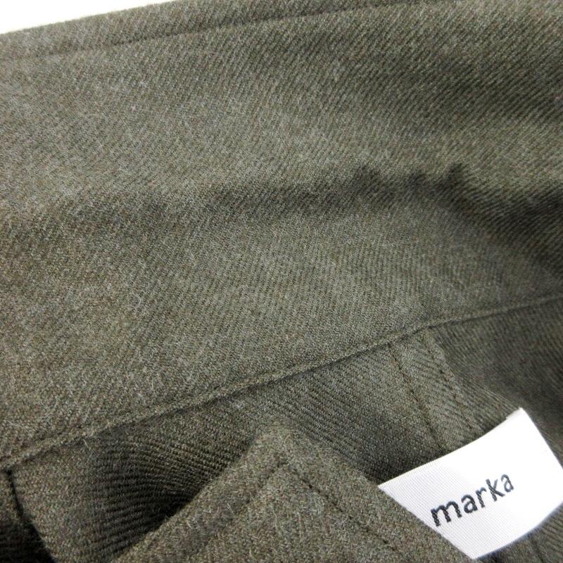 marka マーカ ウール シャツコート M20C-07SH01C SHIRT COAT WOOL SOFT
