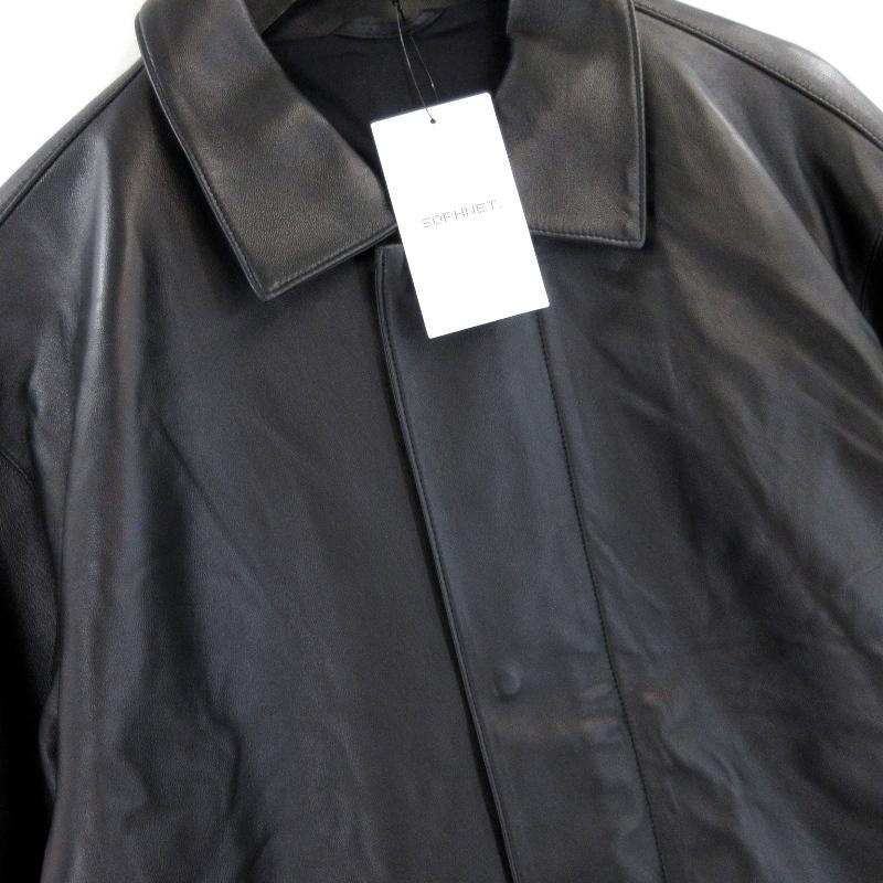 未使用 SOPHNET. ソフネット レザージャケット SOPH-240000 未使用 SOPHNET. ソフネット レザージャケット SOPH-240000