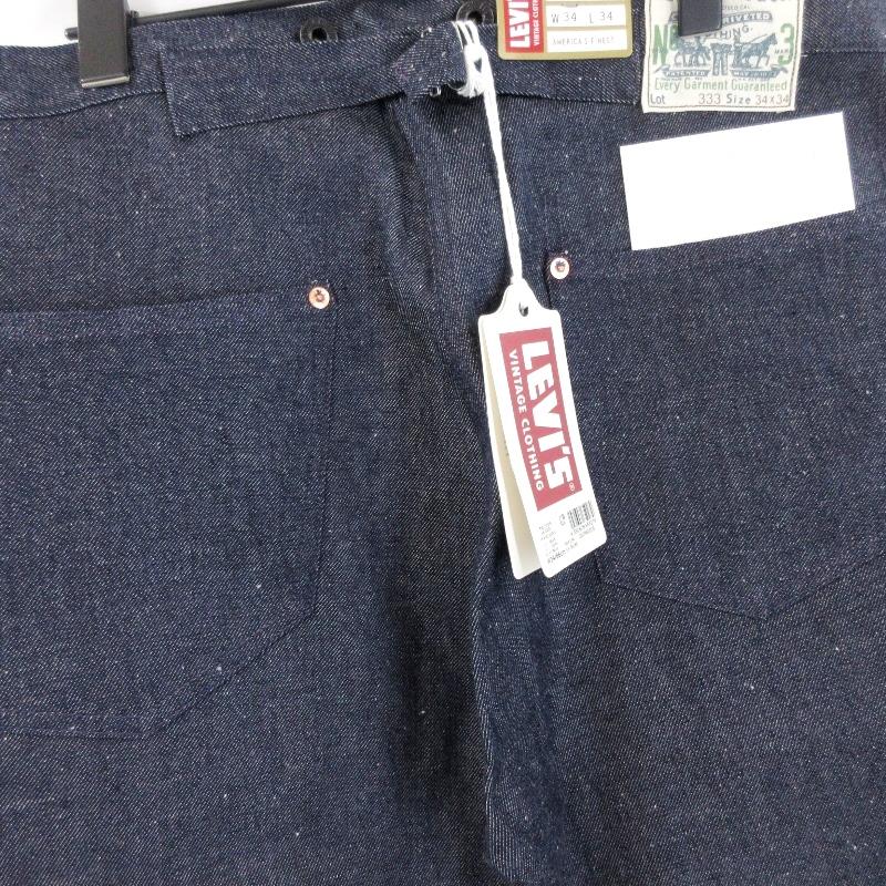 未使用 LEVI'S VINTAGE CLOTHING リーバイス デニムパンツ 1910s 未使用 LEVI'S VINTAGE CLOTHING リーバイス デニムパンツ 1910s