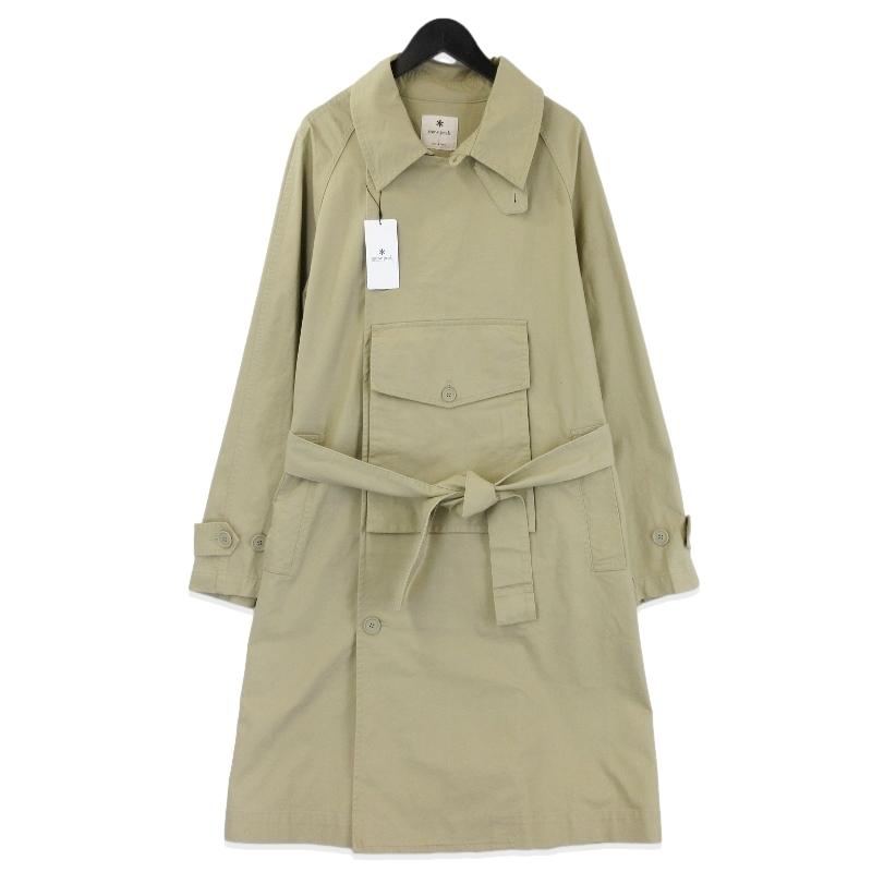 ⚫︎Lサイズ！snow peak タキビチノトレンチコート