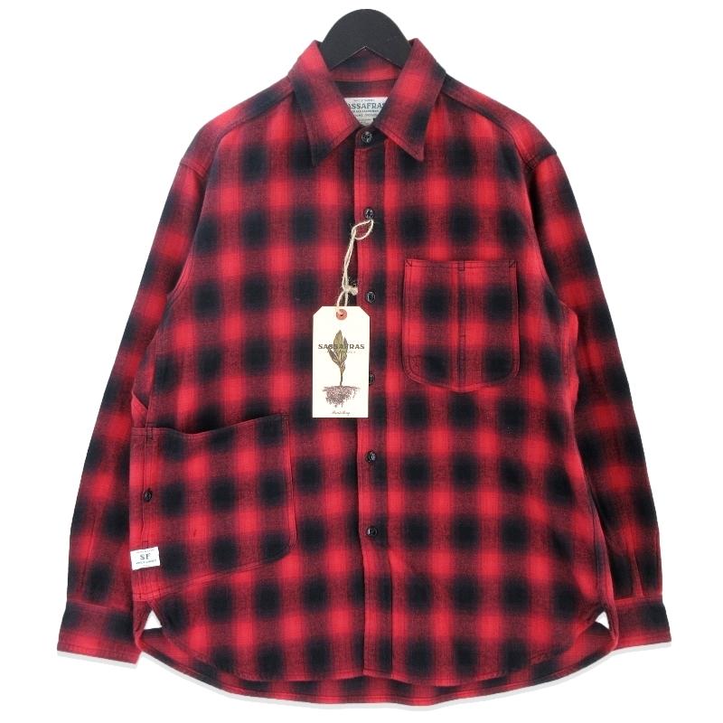 SASSAFRAS 未使用 ササフラス ディギンシャツ SF-232060 Diggin Shirt 