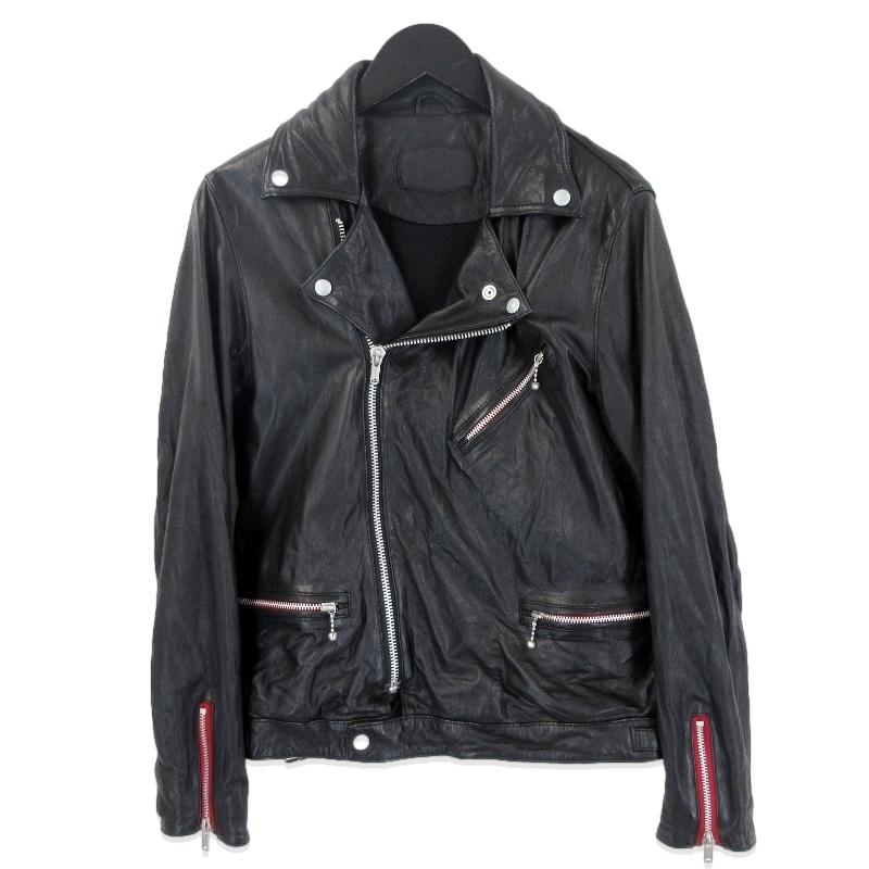 ヒステリックグラマー•ラムレザー•ライダースJK黒M美品 ヒステリックグラマー•ラムレザー•ライダースJK黒M美品