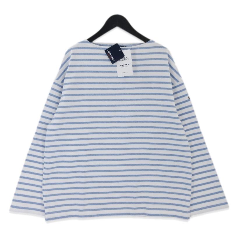 未使用 SAINT JAMES セントジェームス 長袖Tシャツ OUESSANT LOOSE 