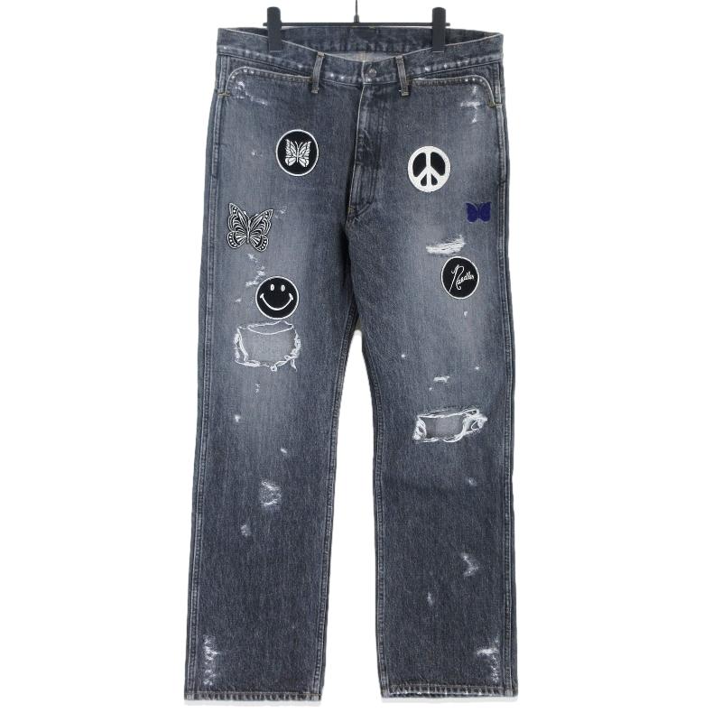 Needles ニードルス デニムパンツ KP439 22SS DENIM PAPILLON