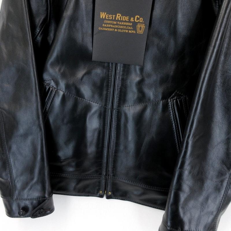 未使用 WESTRIDE ウエストライド レザージャケット REFUGIO 未使用 WESTRIDE ウエストライド レザージャケット REFUGIO