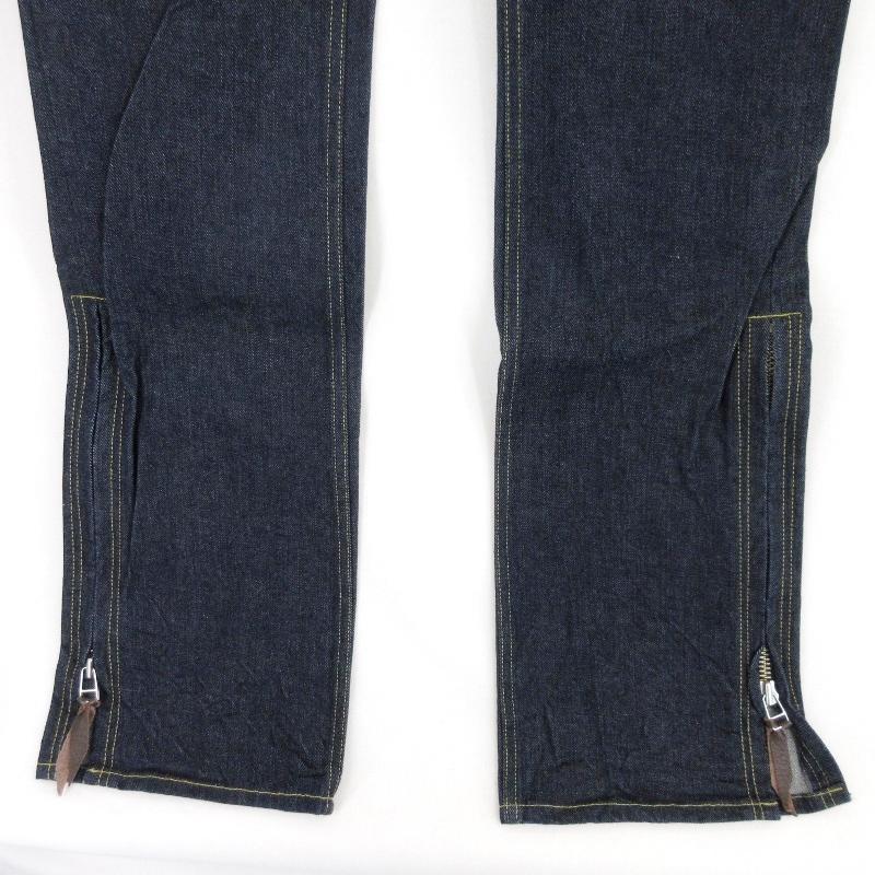 未使用 SKULL FLIGHT スカルフライト デニムパンツ SS PANTS type2 QUILTING POCKET ブーツカット 裾ジップ インディゴ 30 20019342 未使用 SKULL FLIGHT スカルフライト デニムパンツ SS PANTS type2 QUILTING POCKET ブーツカット 裾ジップ インディゴ 30 20019342